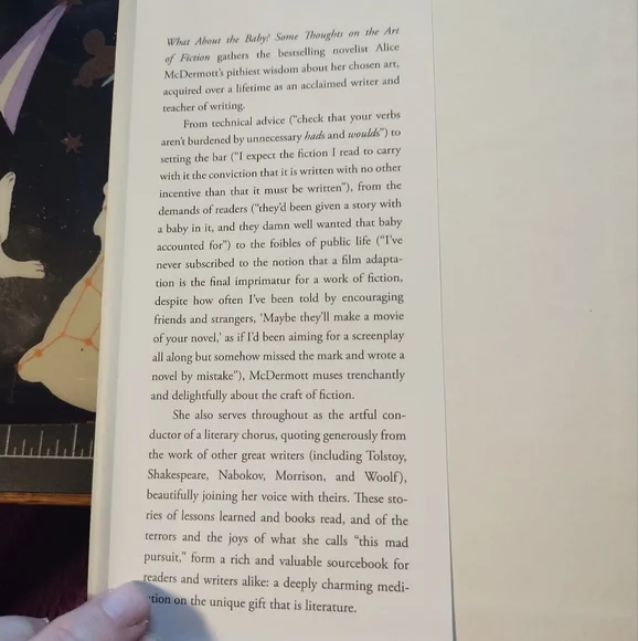 What About the Baby? Writing Reference Alice McDermott Hardcover - Picture 2 of 5